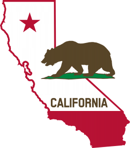 california-outline-and-flag-solid