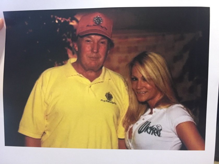 Donald Trump with Jessica Drake